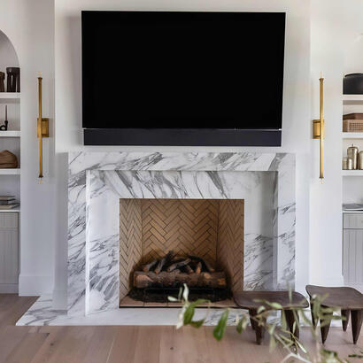 Marble Mantel Feedback, Amelie, Sebastian Local Ontario Marble Mantel Client Feedback